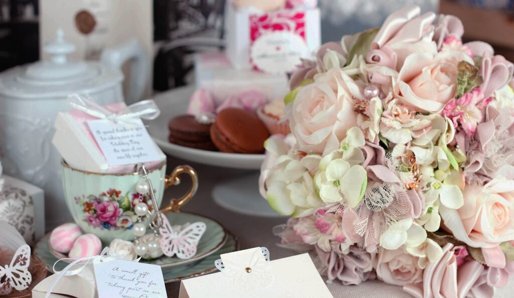 wedding bouquet, tea party, sweet-3395313.jpg